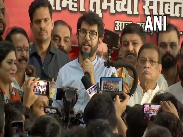 Maharashtra Minister and Shiv Sena leader Aaditya Thackeray (Photo/ANI)