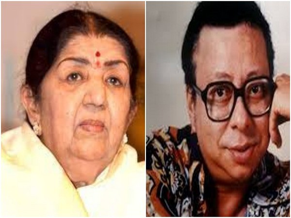 Lata Mangeshkar and RD Burman (Image source: Twitter)