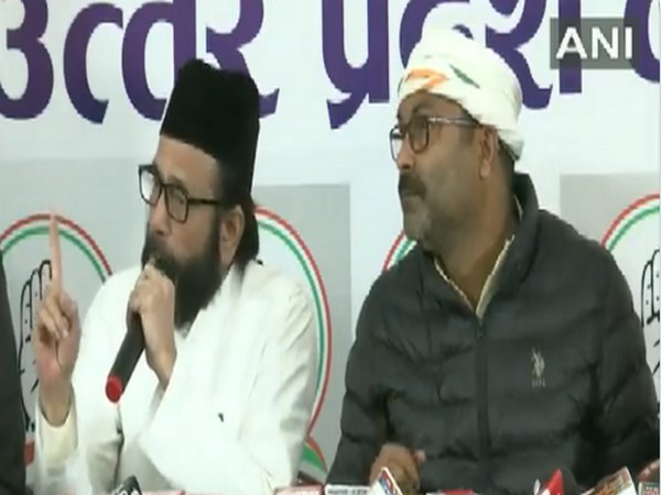 Congress leader Maulana Tauqeer Raza Khan (Photo/ANI)