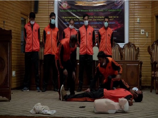 Trainers giving instruction to students and teachers. (Photo/ANI)