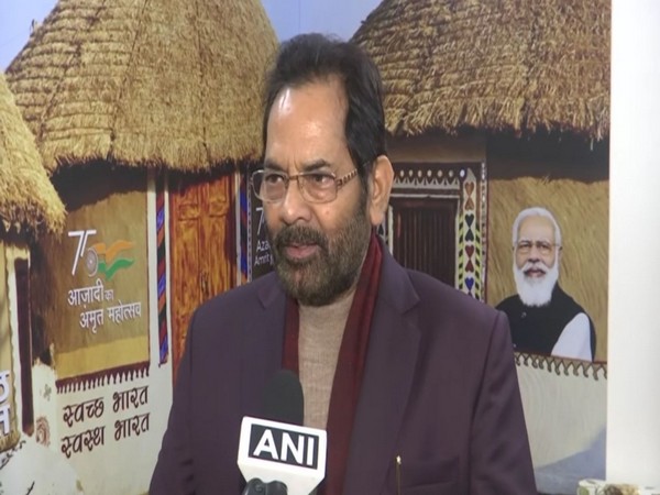 Union Minister Mukhtar Abbas Naqvi (Photo/ANI)