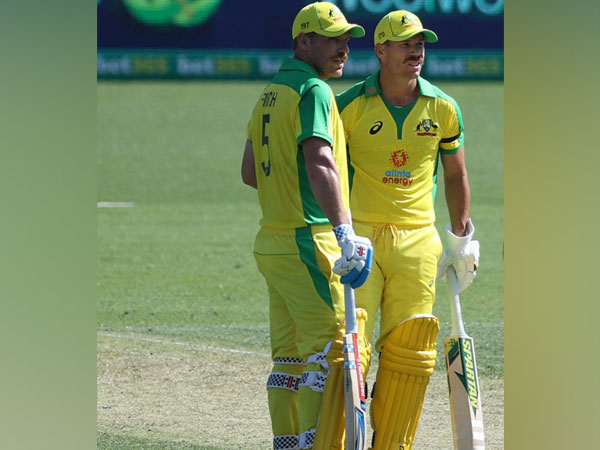 Australia batsmen Aaron Finch and David Warner