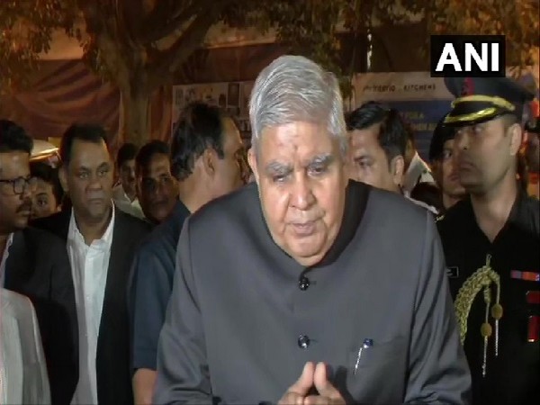 West Bengal Governor Jagdeep Dhankhar speaking to media in Kolkata. West Bengal on Saturday.