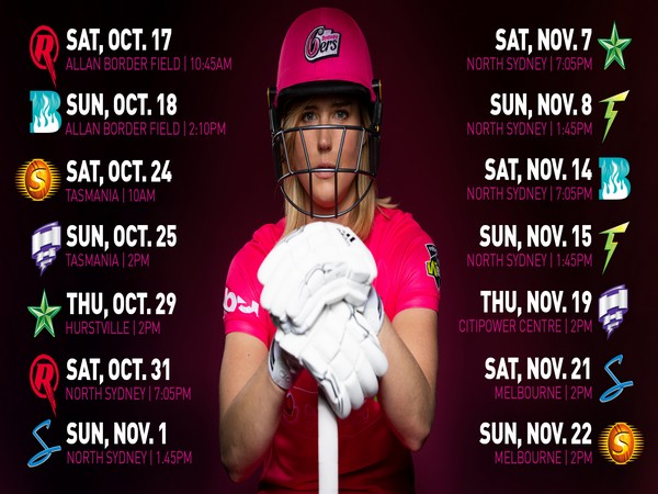 The Melbourne Renegades and Sydney Sixers will lock horns in the tournament opener. (Image: Sydney Sixers WBBL's Twitter)