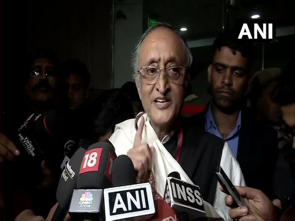 West Bengal Finance Minister Amit Mitra speaking to reporters in New Delhi on Wednesday after the GST Council meeting.
