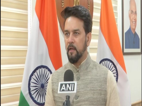 Union Information and Broadcasting Minister Anurag Thakur (Photo/ANI)