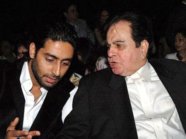 Abhishek Bachchan and Dilip Kumar (Image Source: Instagram)