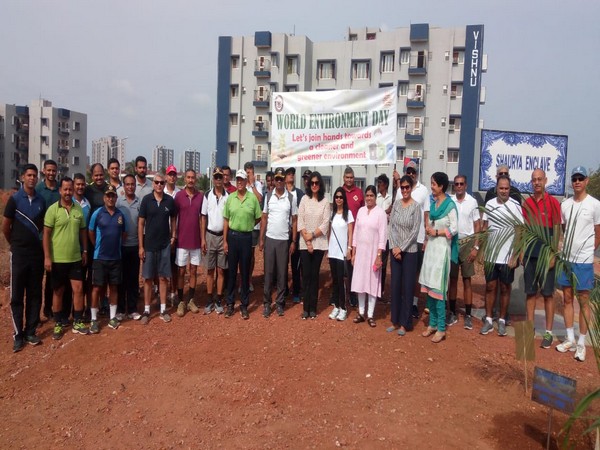 Naval personnel celebrated World Environment Day along with their families 