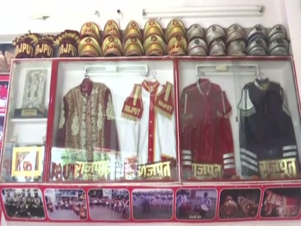 Visuals of Band operators uniform in Lucknow. (Photo/ANI)