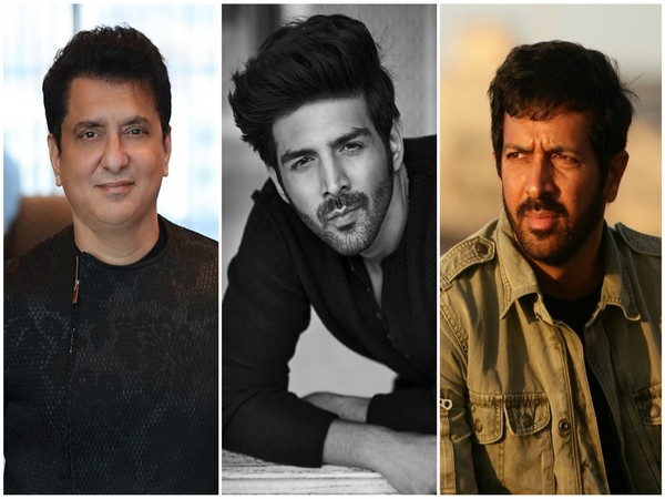 Sajid Nadiadwala, Kartik Aaryan and Kabir Khan (Image Source: Instagram)