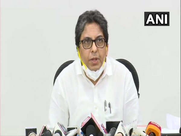 West Bengal Chief Secretary Alapan Bandyopadhyay speaking at a press conference on Thursday. 