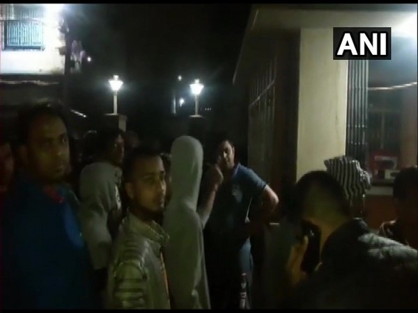 A visual from the incident where the bomb was hurled in North 24 Parganas. 