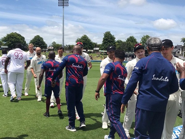 New Zealand take a 1-0 lead in Test series (Image: BLACKCAPS' Twitter)