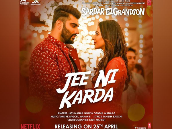 Poster of the song 'Jee Ni Karda' (Image Source: Instagram)