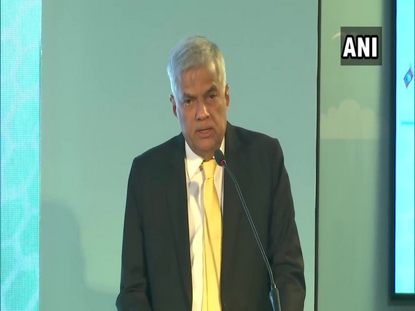 Sri Lankan Prime Minister Ranil Wickremesinghe at the Indian Ocean Conference in Maldives on Tuesday (Photo/ANI)