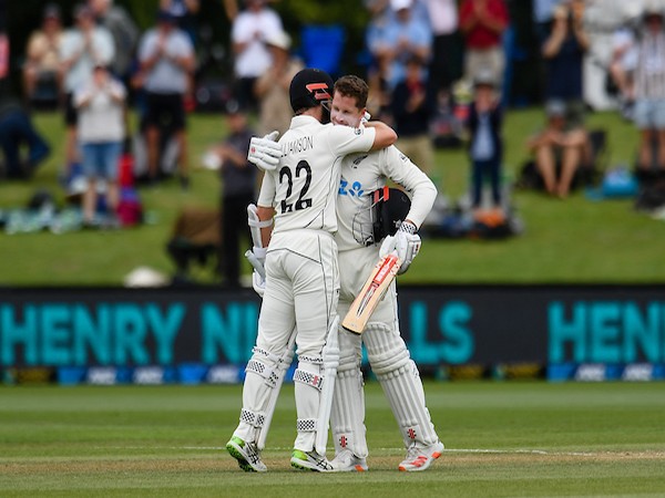 New Zealand skipper Kane Williamson and Henry Nicholls (Image: BLACKCAPS' Twitter)