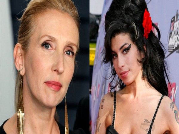 Fifty Shades of Grey' director and Late Amy Winehouse (Image source: Twitter)