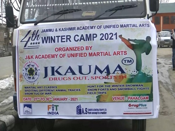Jammu and Kashmir Academy of Unified Martial Arts winter camp commences today (Photo/ ANI)