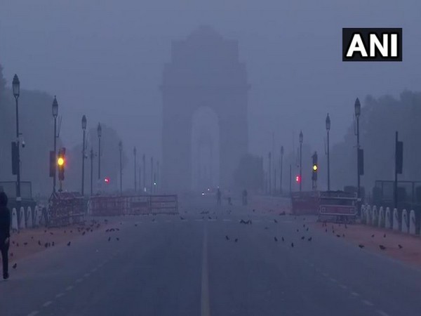 India gate on Tuesday morning. Photo/ANI