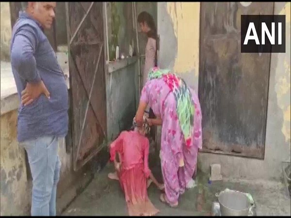 Visual of the rescued woman. (Photo/ANI)