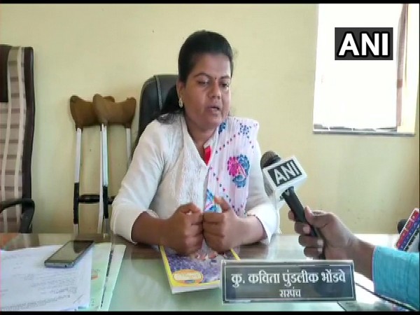 Kavita Bhondwe speaking to ANI in Nashik. (Photo/ANI)