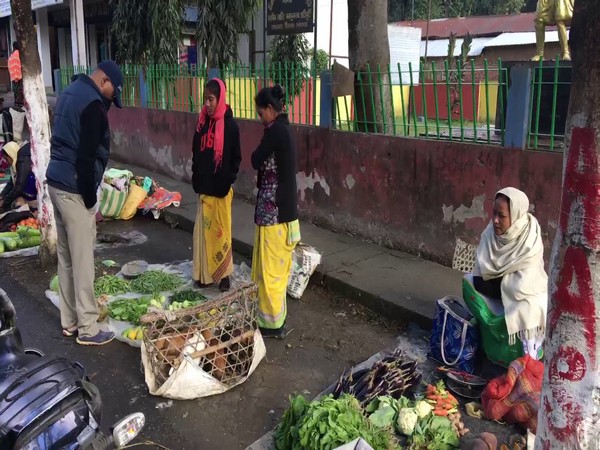 Women who are running the market are from different Self Help Groups (SHG's)