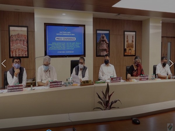 Visual from EC's Press Conference (Photo/ANI) 