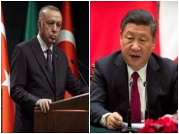 Turkish President Recep Tayyip Erdogan and Chinese President Xi Jinping