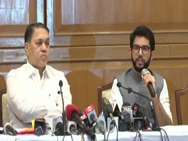 Home Minister Dilip Walse and Environment Minister Aditya Thackeray (Photo/ANI)