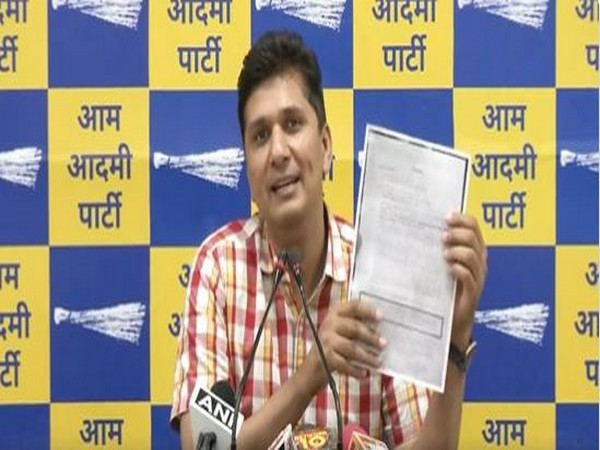 AAP spokesperson Saurabh Bharadwaj (Photo/ANI)