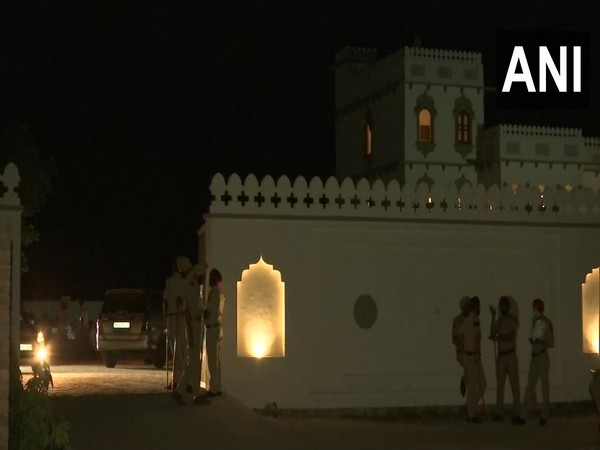 A huge force of Punjab Police has been deployed outside the residence of Punjabi singer Shubhdeep Singh Sidhu (Photo/ANI)