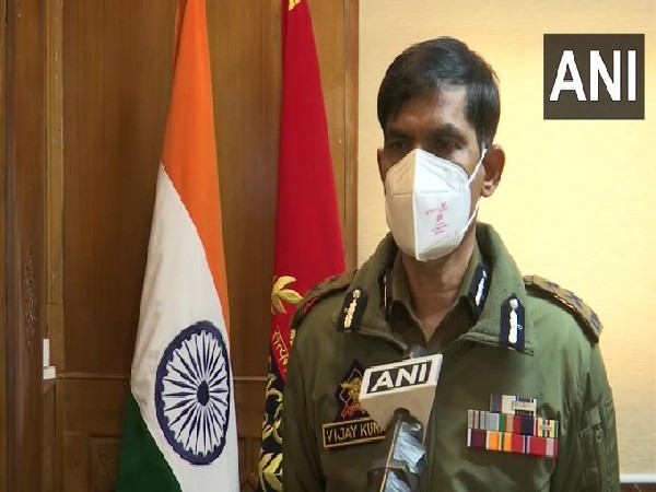 Inspector General of Police in Kashmir, Vijay Kumar (Photo/ANI)