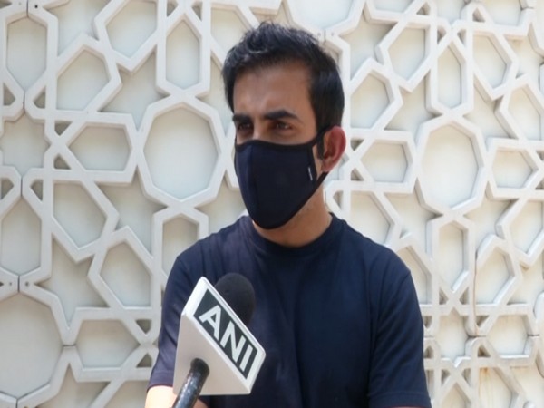 BJP MP Gautam Gambhir speaking to ANI on Monday. (Photo/ ANI)