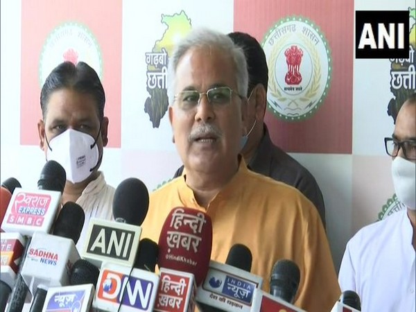 Chhattisgarh Chief Minister Bhupesh Baghel (Photo/ANI)
