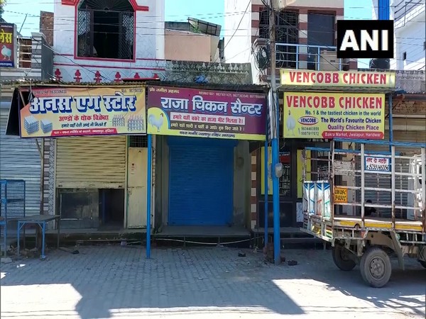 Visual from closed meat shops in Haridwar (Photo/ANI) 