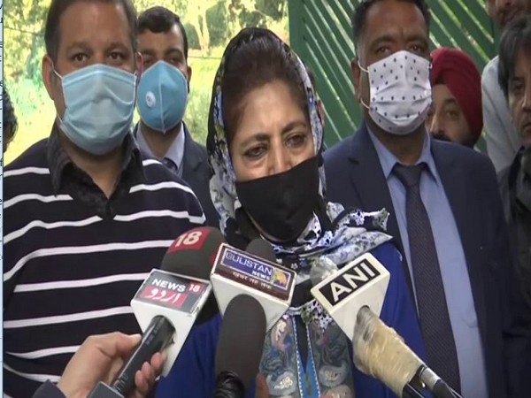 PDP chief Mehbooba Mufti (Photo/ANI)