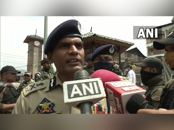 Kashmir ADGP Vijay Kumar (File Photo/ANI)