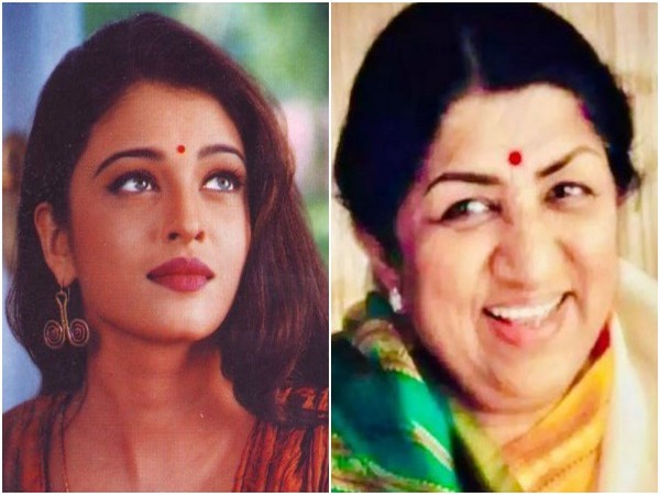 Aishwarya Rai Bachchan, Lata Mangeshkar (Image source: Instagram)
