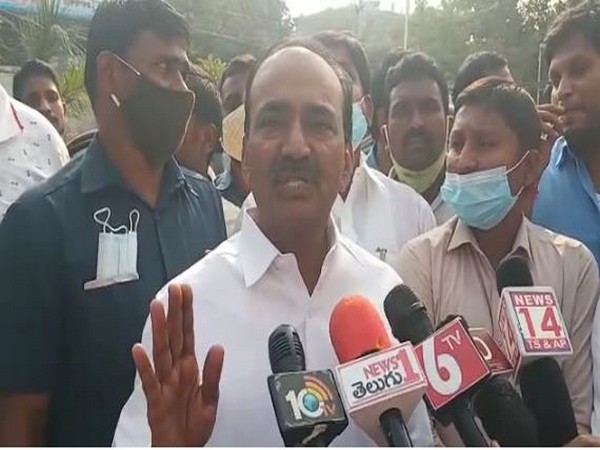 Telangana Health Minister Etela Rajender (Photo/ANI)