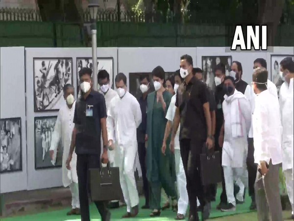 Visuals from photo exhibition at AICC office (Photo/ANI)