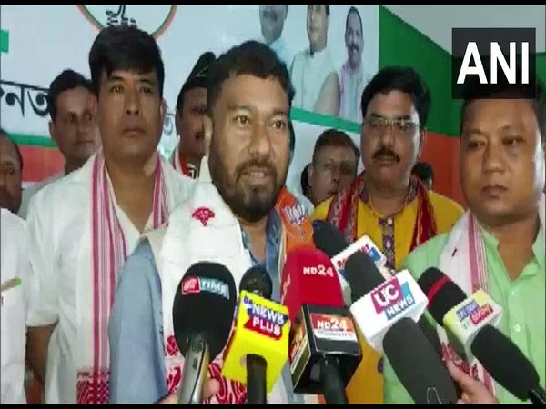 Union Minister of State for Petroleum and Natural Gas, Rameswar Teli (Photo:Twitter/ANI)