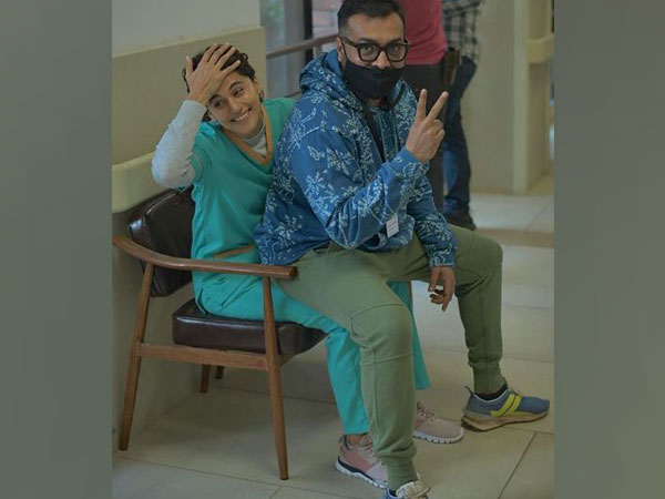 Taapsee Pannu and Anurag Kashyap (Image Source: Instagram)