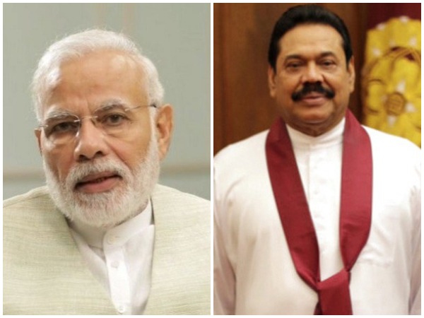 PM Narendra Modi and Former Sri Lankan President, Mahinda Rajapaksa