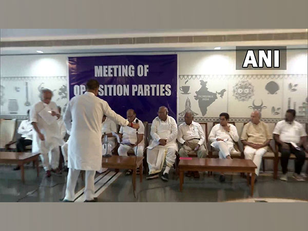Visual from the meeting of opposition parties (Photo/ANI)