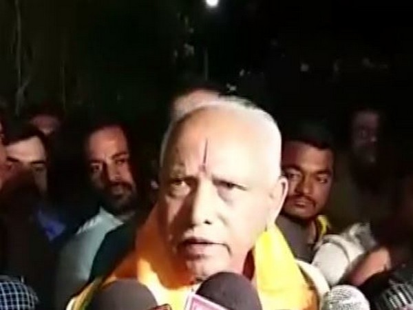 Karnataka Chief Minister BS Yediyurappa talking to media persons here in Hyderabad on Thursday