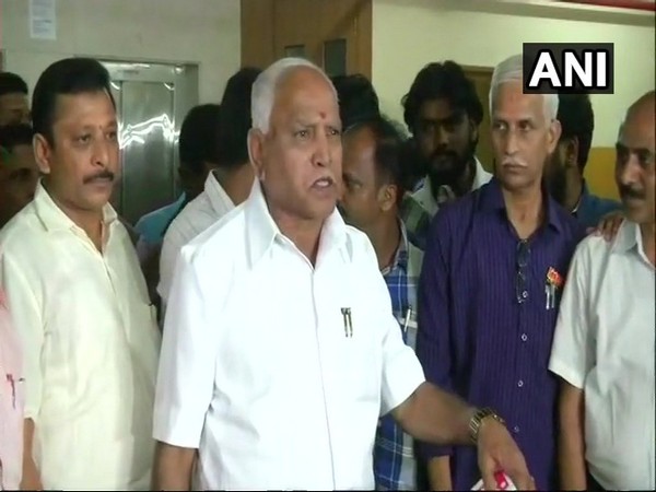 BJP MLA B S Yeddyurappa. File photo/ANI