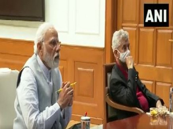 PM Modi chairs high level meeting on Ukraine crisis (Photo/ANI)