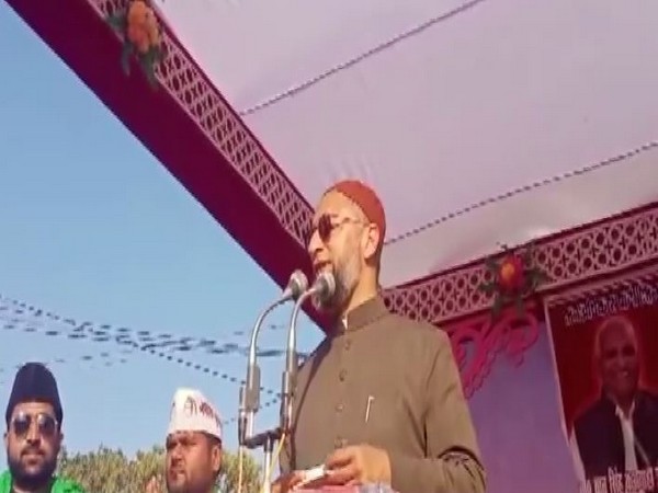 All India Majlis-E-Ittehadul Muslimeen (AIMIM) leader Asaduddin Owaisi (Photo/ANI)
