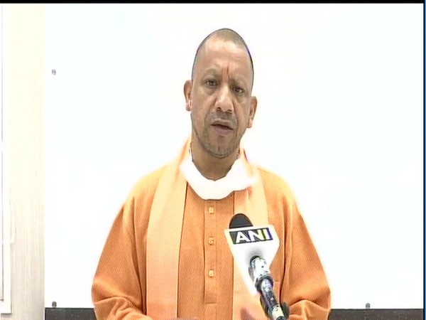 Uttar Pradesh Chief Minister Yogi Adityanath speaking to ANI on Friday.