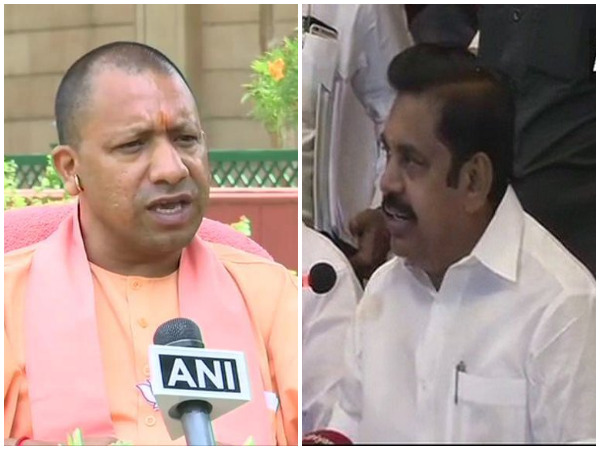 UP Cm Yogi Adityanath and Tamil Nadu CM Edappadi K. Palaniswami (FIle Photo)